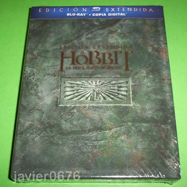 El Hobbit La Desolacion De Smaug Edicion Extendida Blu-Ray Nuevo Y Precintado