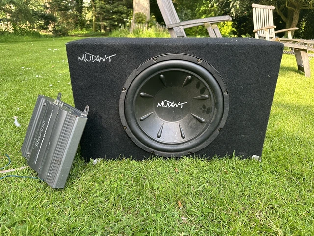 Mutant X Subwoofer with box Housing And Amp