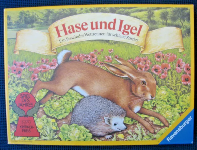 HASE und IGEL ** RAVENSBURGER ** 2-6 Spieler ab 10 ** TOP ZUSTAND ** KOMPLETT