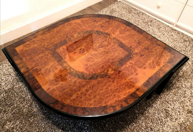 Table Basse Palette Bois Par Doobi – Sur Roulettes, Numérotée, Déco Industriel, Reconditionnée