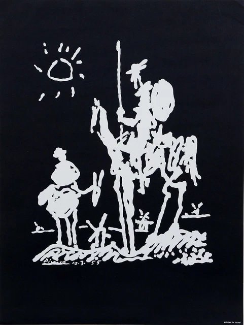 Pablo Picasso, Don Quixote, Poster