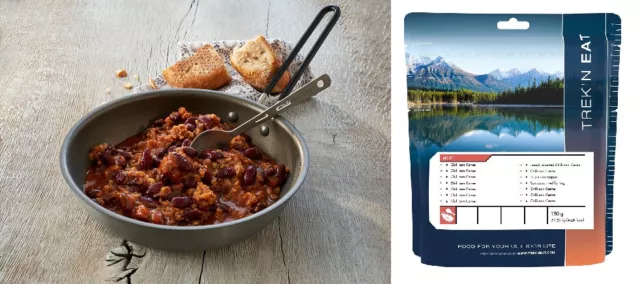 Trek 'n Eat Chili con Carne  Outdoornahrung Camping Wandern Trekking