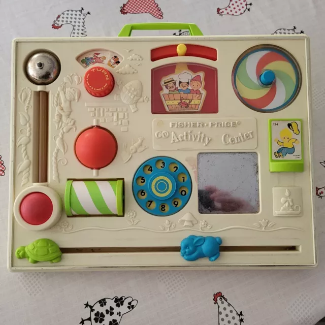 Fisher price activity center sales 1970s