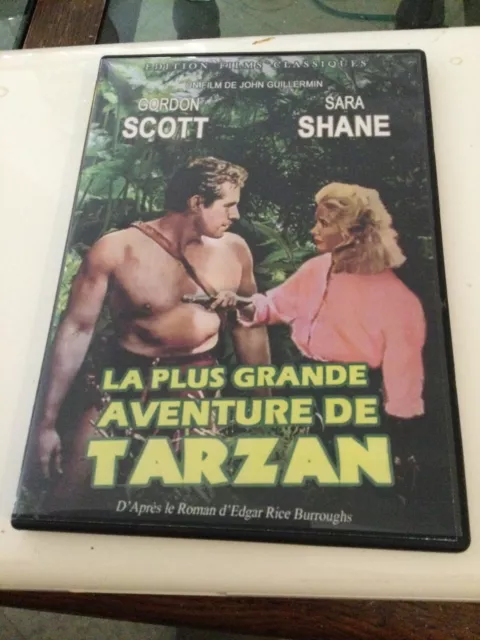 LA PLUS GRANDE AVENTURE DE TARZAN (Gordon Scott) DVD VF
