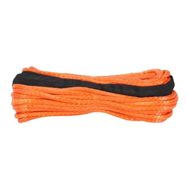 Synthetisches Winden Seil, Orange 1/4 X 50Ft Synthetisches Windenseil Kabel G3M9