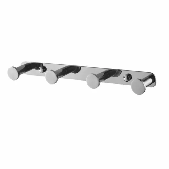 Stainless Steel Wall Mounted Hooks Coat Robe Towel Hat Clothes Door Rack Hanger