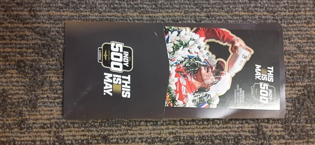 2023 indy 500 ticket stub