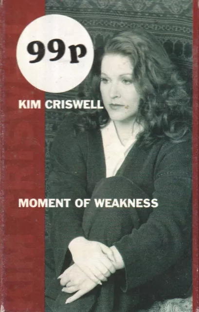 Kim Criswell Moment of Weakness Kassette UK Emi 1994 Kassette Single mit Karte