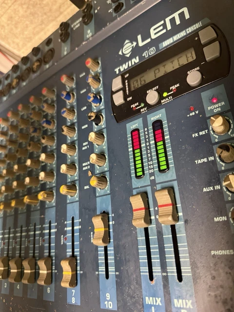 MIXER PORTABLE EELA AUDIO reportomix s50 VINTAGE