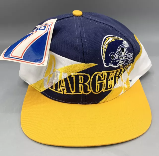 Logo 7 NFL San Diego Chargers Snapback Cap Hat SOME BLEMISHES