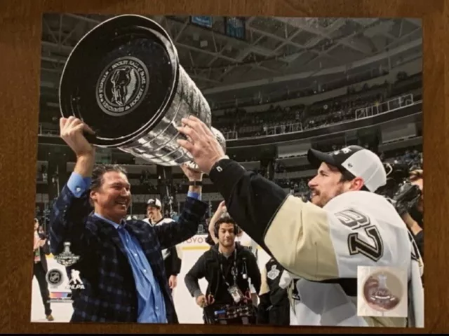 Kris Letang and Sidney Crosby Pittsburgh Penguins 2017 Stanley Cup  Champions Licensed 8x10 Photo. Ch…