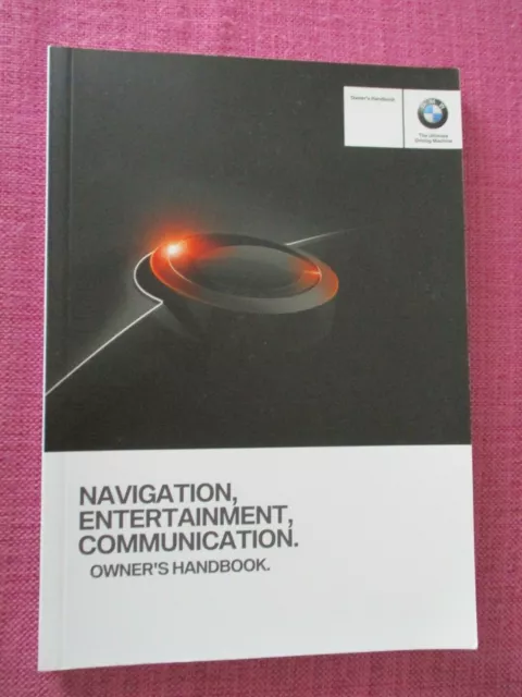 Bmw Sat Nav Nav Nav Navigation Audio Telefon Handbuch Serie 1 3 4 5 6 7 M (Mkjl 7+)