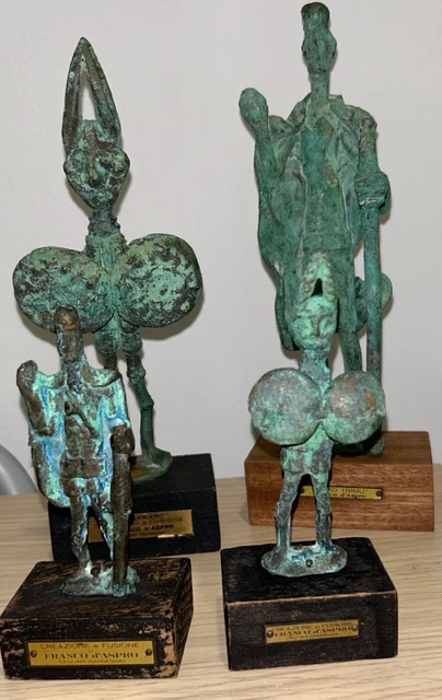 Lotto 4 Bronzetti Sardi Franco D’aspro Sardegna Cagliari