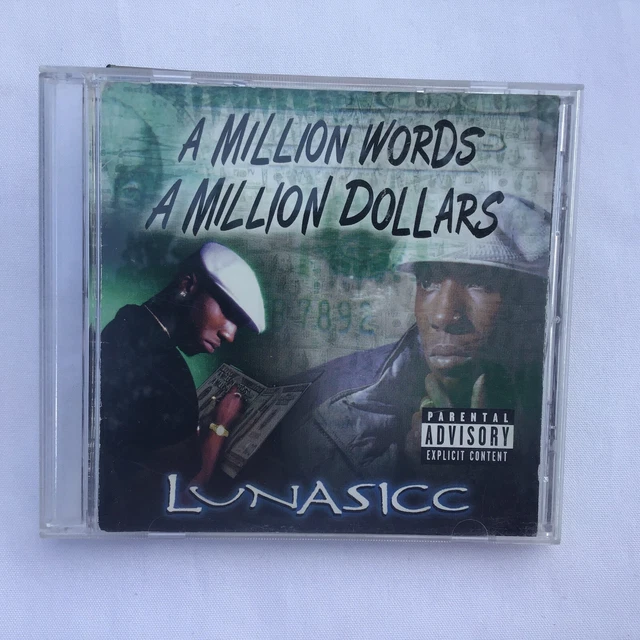 LUNASICC MILLION WORDS a Million Dollars CD Japón Importación Soul