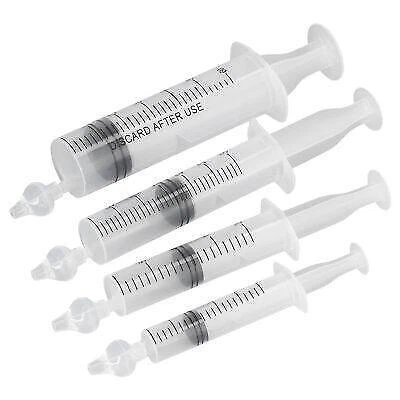 4 un. jeringa limpiador nasal infantil 10 ml 20 ml 30 ml 60 ml aspirador nariz ND