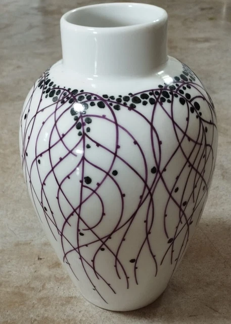 Raro Nymphenburg / Adelbert Niermeyer 1908 Jarron Art Nouveau