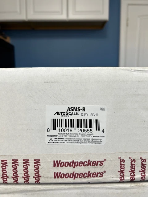 Autoscale Miter Sled Asms-R Woodpeckers