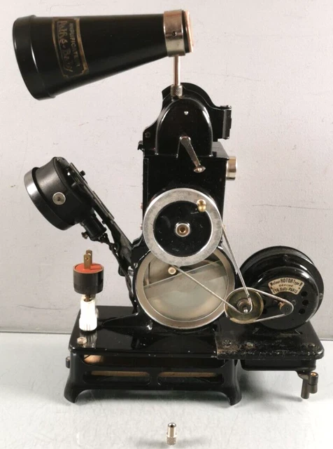 PROJECTEUR Films 9.5MM marque PATHE BABY Moteur ROTOR type B + Amplificateur U