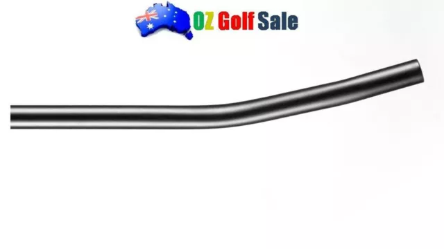 .370” RH Apollo Double Bend Stepped Steel Putter Shaft - 35" - Matte Black