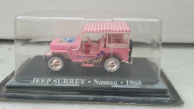 Ixo ? Pour Presse Jeep Surrey Taxi De Nassau 1960 Neuf En Blister Serti