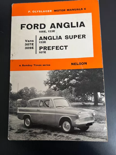 Ford Anglia Prefect Service & Repair Handbook All Proceeds To Charity