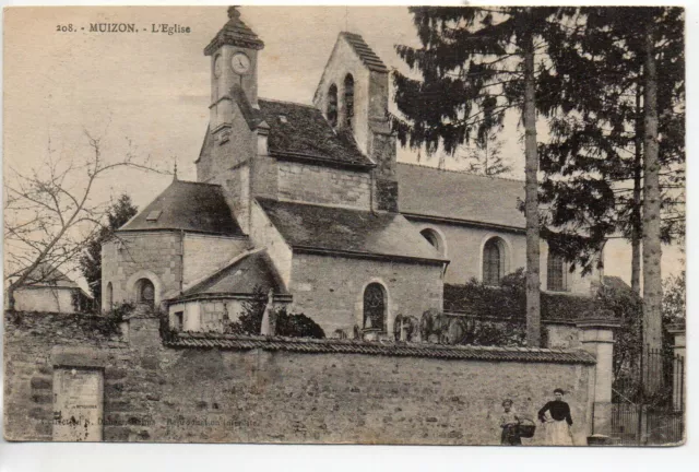 MUIZON - Marne - CPA 51 - l' église