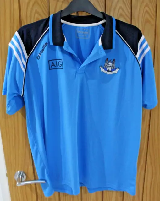 Dublin Ath Cliath GAA O'Neills Football Team Gaelic Shirt Top Mens Size 2XL XXL