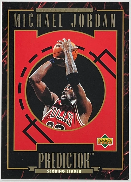 1996 upper deck michael jordan predictor