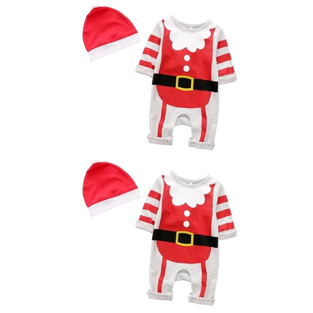 Del bambino Costume Di Natale Pigiama di natale Mrs Claus Vestito