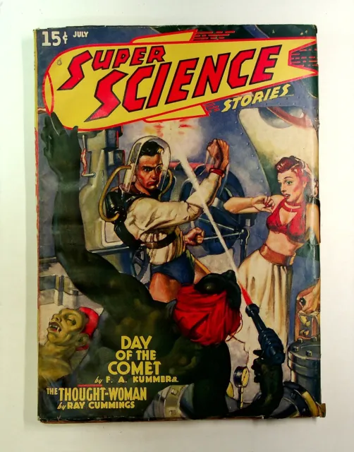 Super Science Stories Pulp Jul 1940 Vol. 1 #3 VG+ 4.5