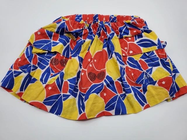 Sonia Rykiel Girl’ 100% Cotton Multicolor Skirt Size 4 Years Worn Once