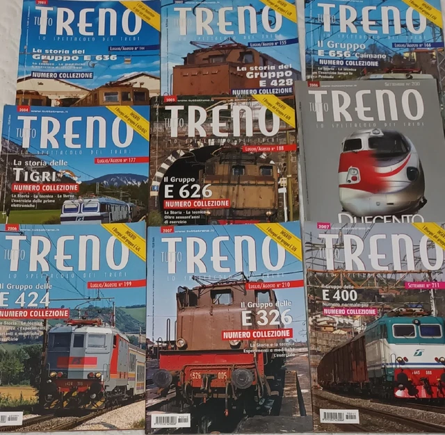 tutto TRENO n° 363 Luglio/Agosto 2021 Collezione