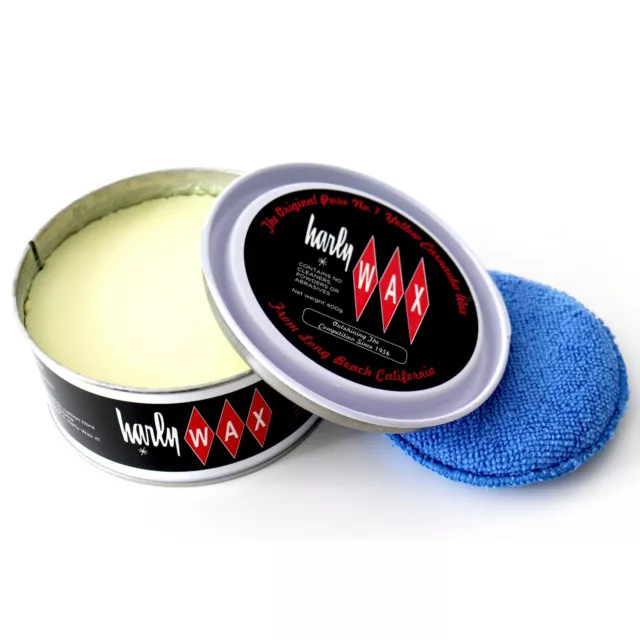 HARLY WAX vernis voiture PURE CIRE CARNAUBA... harley 3