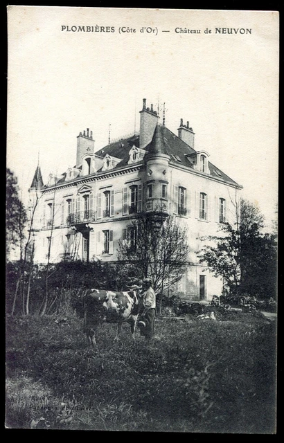 cpa 21 Plombières-les-Dijon. Châteu de Neuvon (Côte D'Or) Burgundy
