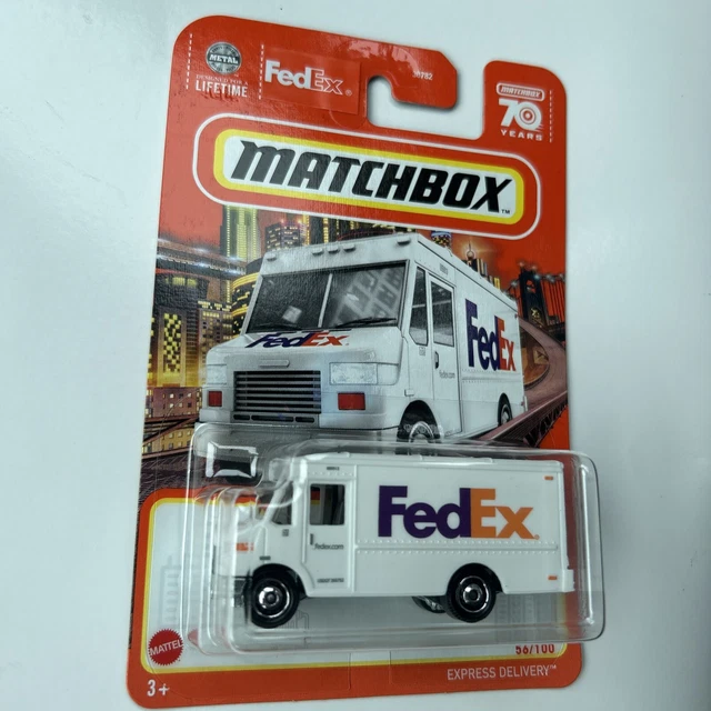MATCHBOX FEDEX Express Delivery 2023 70th Anniversary Card FedEx