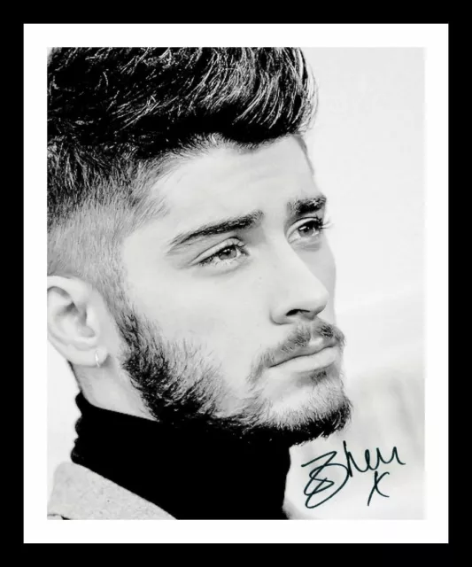 Zayn Malik Autograph Signed & Framed Photo