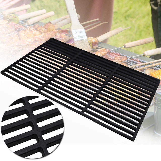 Avenger Grillrost 2er Set Aus Gusseisen – 43,2x34,2 Cm, Schwarz Porzellanbeschichtet, Für Nexgrill/Kenmore Gasgrills