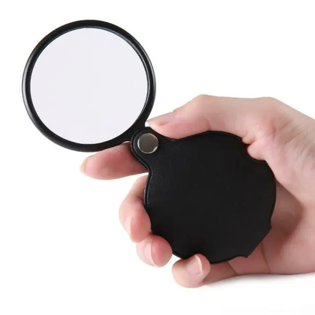 ! Mini 10X Folding Pocket Jewelry Magnifier Magnifying Eye Glass-Loupe.AU D9S3