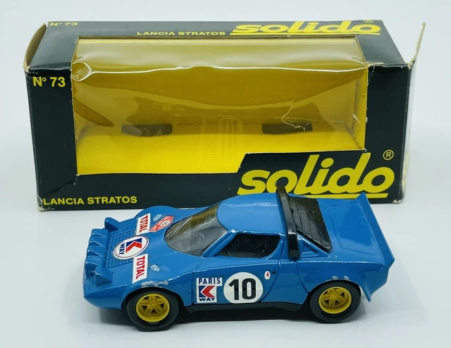 Modèle Réduit Lancia Stratos 1979 Par Solido - Échelle 1:43 - Occasion, état à Vérifier