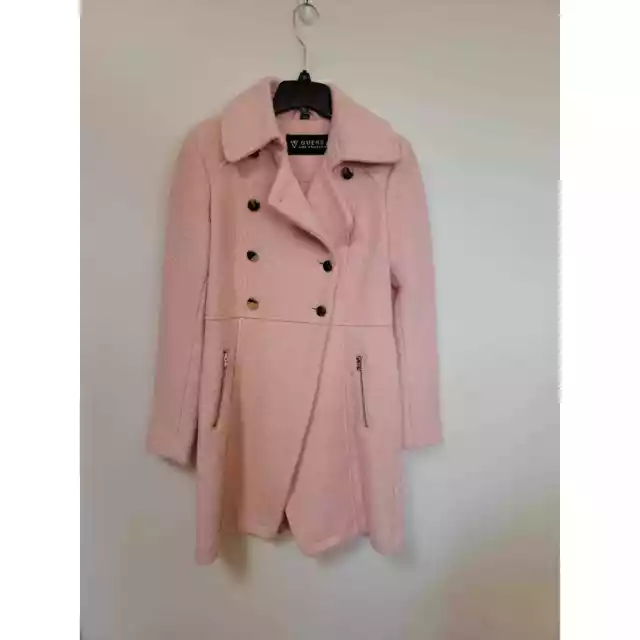 NWOT Guess Blush Pink Winter Coat Sz S