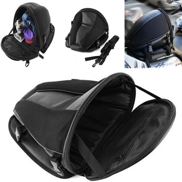 MOTORCYCLE DIRT BIKE Back Seat Bag Tail Shoulder Waterproof Bag