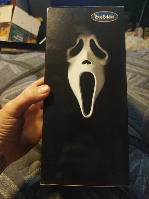 GhostFace Royal Bobbles Chrome  exclusive ONLY 600 EXIST ghost face Scream Rare! 2