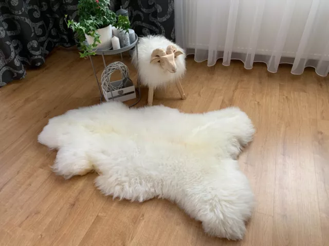 Mouton Peau Naturelle Peau de Mouton Sheepskin Éco Tapis