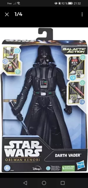 Star Wars Vader Figure Action 30cm Lumières Sons et Phrases HASBRO Disney‎