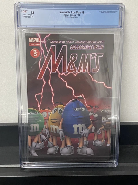 Invincible Iron Man #2 CGC 9.8 (Marvel 2017) J. Scott Campbell VARIANT IRONHEART 3