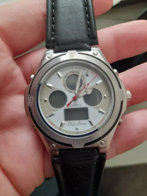 PHILIP PERSIO MENS Quartz Watch Unused And Boxed Water Resistant