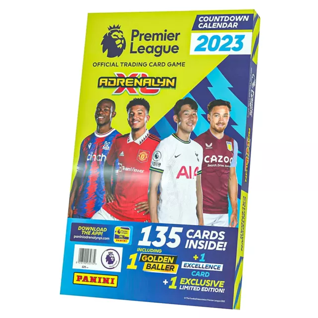 PREMIER LEAGUE 2022/23 Adrenalyn XL Advent Countdown Calendar Brand New Sealed EUR 60,17