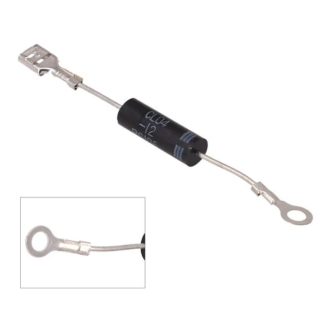 Diodes Micro-Ondes Alnicov CL04-12 - Lot De 2 Pièces - Faible Chute Tension - Pour Four Micro-Ondes