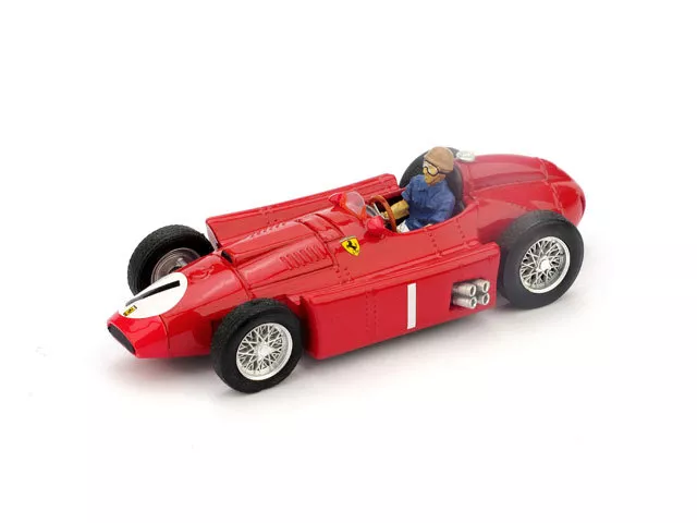 Ferrari D50 GP Gran Bretagna 1956 Juan Manuel Fangio #1+ Pilota 1:43 R076CH