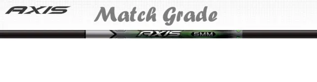 Easton Axis 5mm Match Grade Arrows Shafts (1 Dozen)